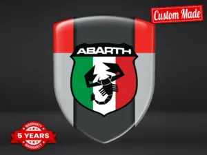 Fiat Abarth Domingsticker Universal Hochwertig Professionell